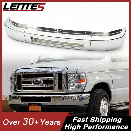 Chrome front bumper - bumper, face